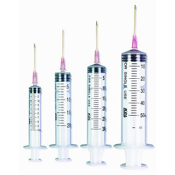 康德莱 一次性使用无菌注射器 带针 1ml 0.45×16螺口(100支/盒 30盒/箱 )