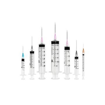 康德莱KDL 一次性无菌注射器 带针 5ml 0.7×32 螺口（100支/盒 16盒/箱）
