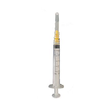 平安 一次性使用无菌注射器 带针2.5ml 0.5×20RW LB(200支/盒 15盒/箱）