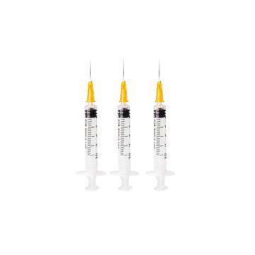 曙光健士 一次性使用无菌注射器 带针 5ml 0.5×36（150支/盒 12盒/件）