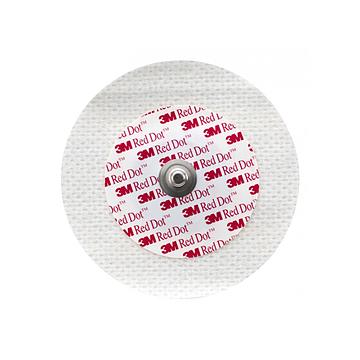 3M 一次性使用心电电极 不可透射线 软纱布 圆形 6cm (50片/包 20包/箱）