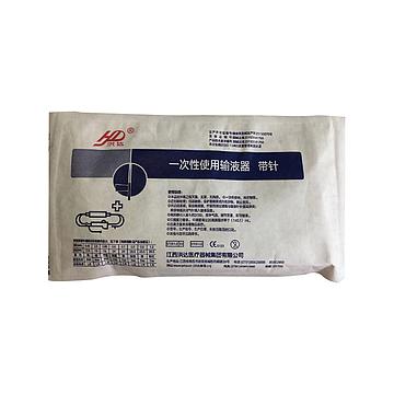 洪达 HD 一次性使用输液器 带针 B1-1 0.6mm (25支/包 20包/箱）