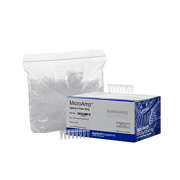 ABI MicroAmp™ Fast PCR八联管-0.1 mL 125条 4358293