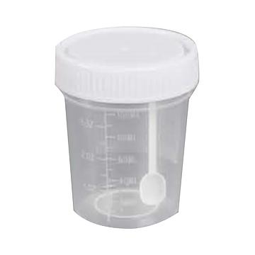 新康 一次性使用大便杯 手掀盖 带勺 40ml (100只/袋 10袋/箱）