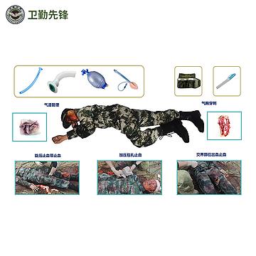 卫勤先锋 野战基础伤情模拟人 MVR000Z