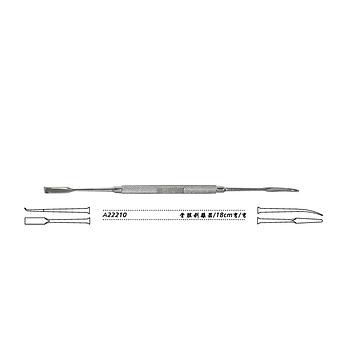 金钟 骨膜剥离器 A22210（18cm弯/弯）