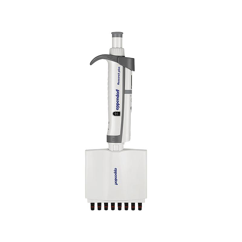 艾本德 Eppendorf basic 八道移液器 0.5–10µL 含吸头 3125000010