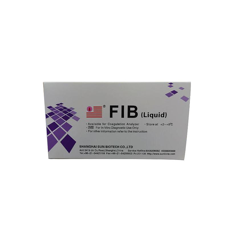 太阳 纤维蛋白原（FIB）测定试剂盒（冻干型）（凝固法）FIB凝血酶：5x2.5ml；凝血分析用稀释液：2x51ml；FIB定值血浆：1x1.0ml