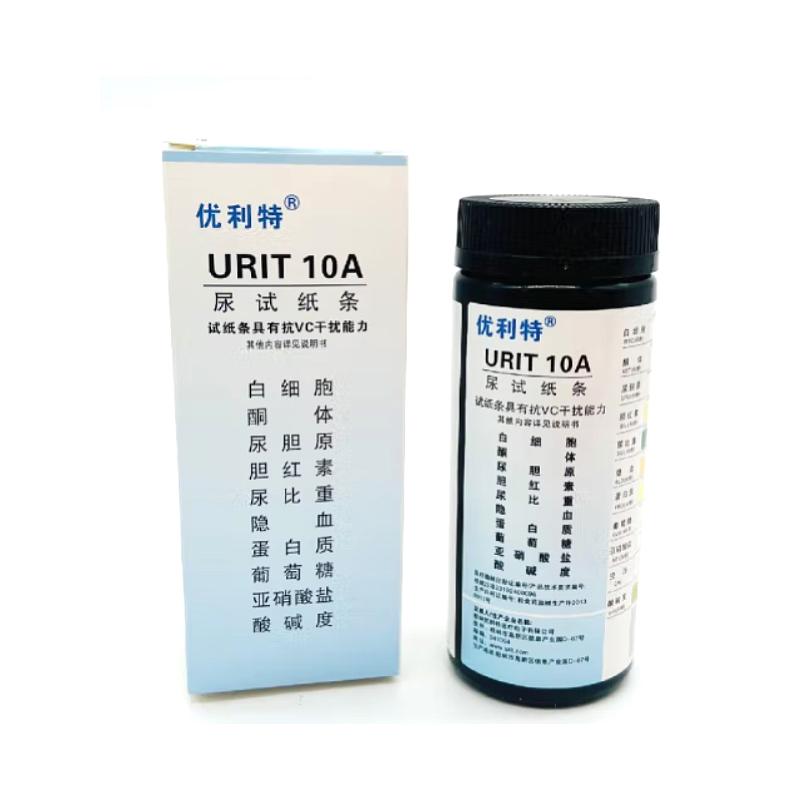 优利特URIT 尿试纸条 URIT-10A (100条/筒）